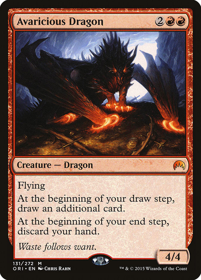 Avaricious Dragon [Magic Origins] | Yard's Games Ltd