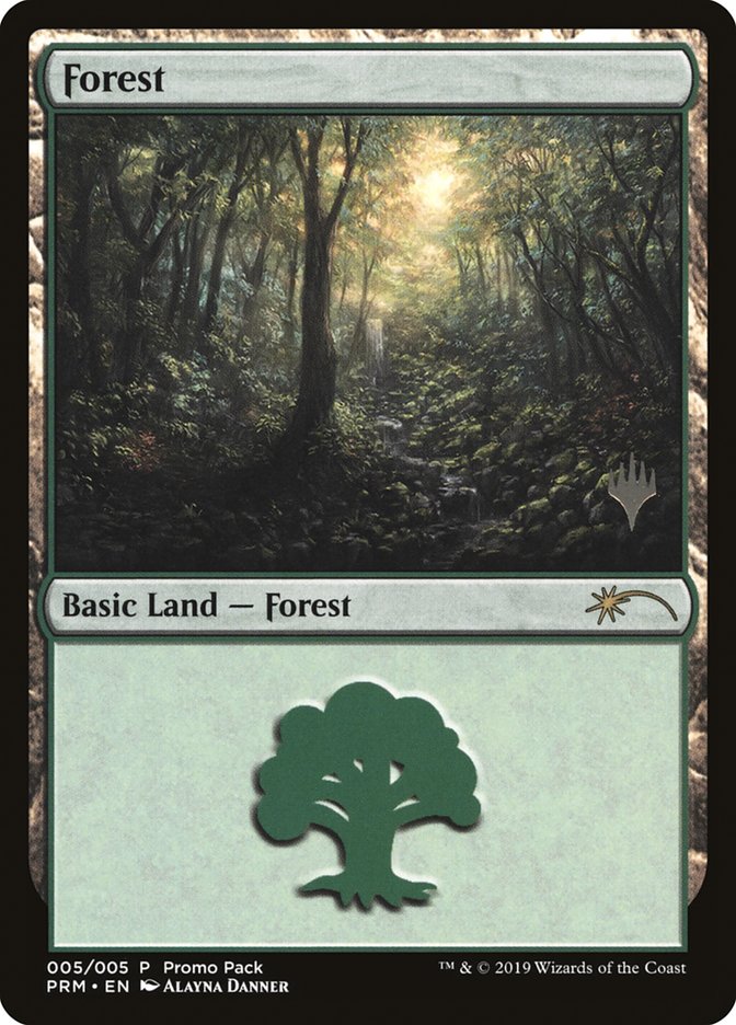 Forest (5) [Core Set 2020 Promo Pack] | Yard's Games Ltd
