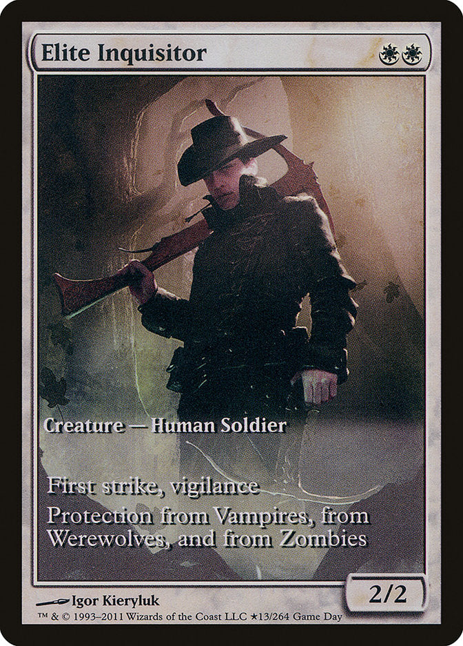 Elite Inquisitor (Game Day) [Innistrad Promos] | Yard's Games Ltd