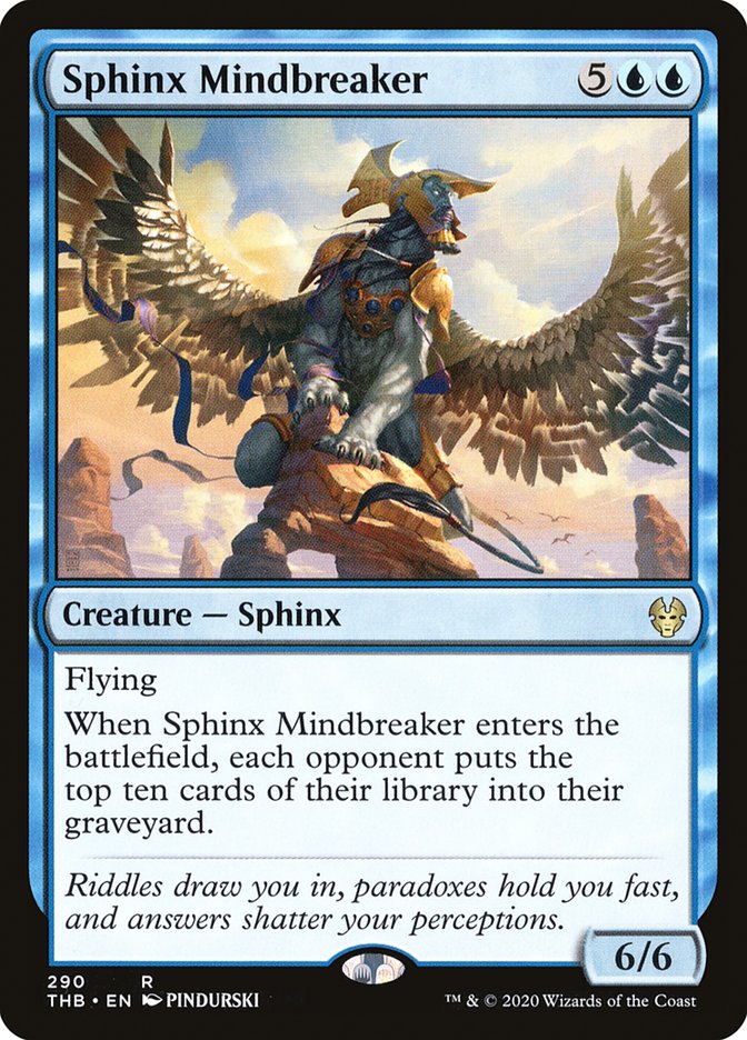 Sphinx Mindbreaker [Theros Beyond Death] | Yard's Games Ltd