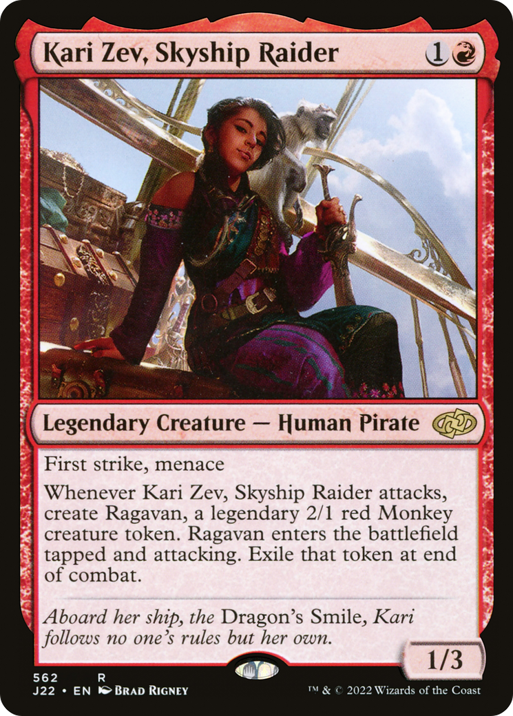 Kari Zev, Skyship Raider [Jumpstart 2022] | Yard's Games Ltd