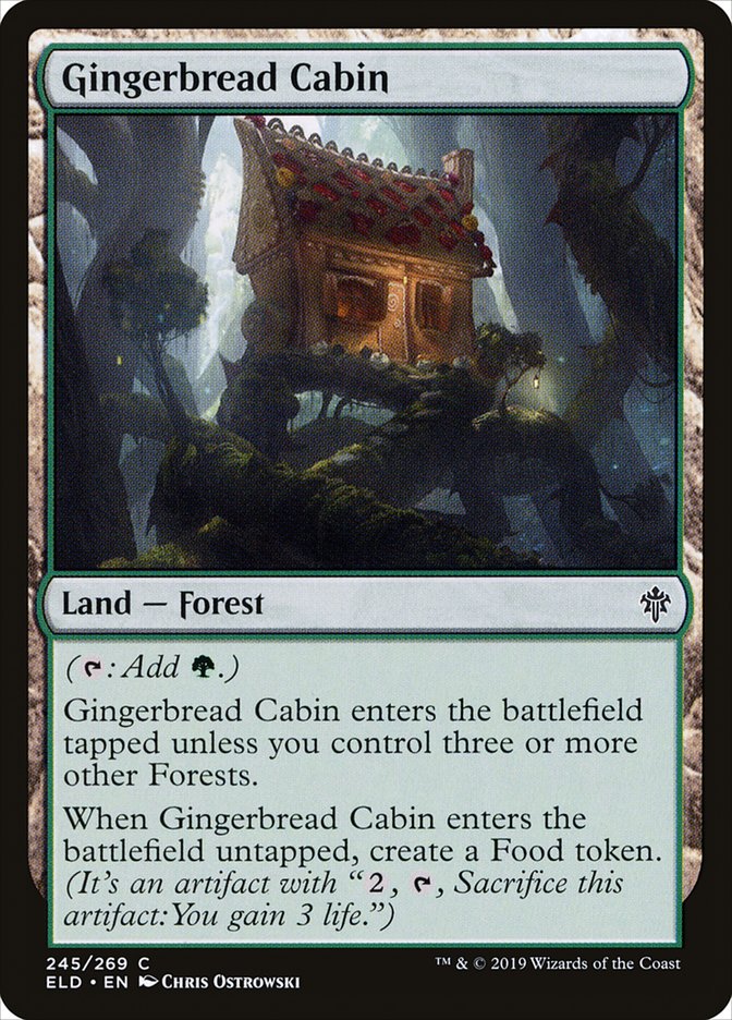 Gingerbread Cabin [Throne of Eldraine] | Yard's Games Ltd