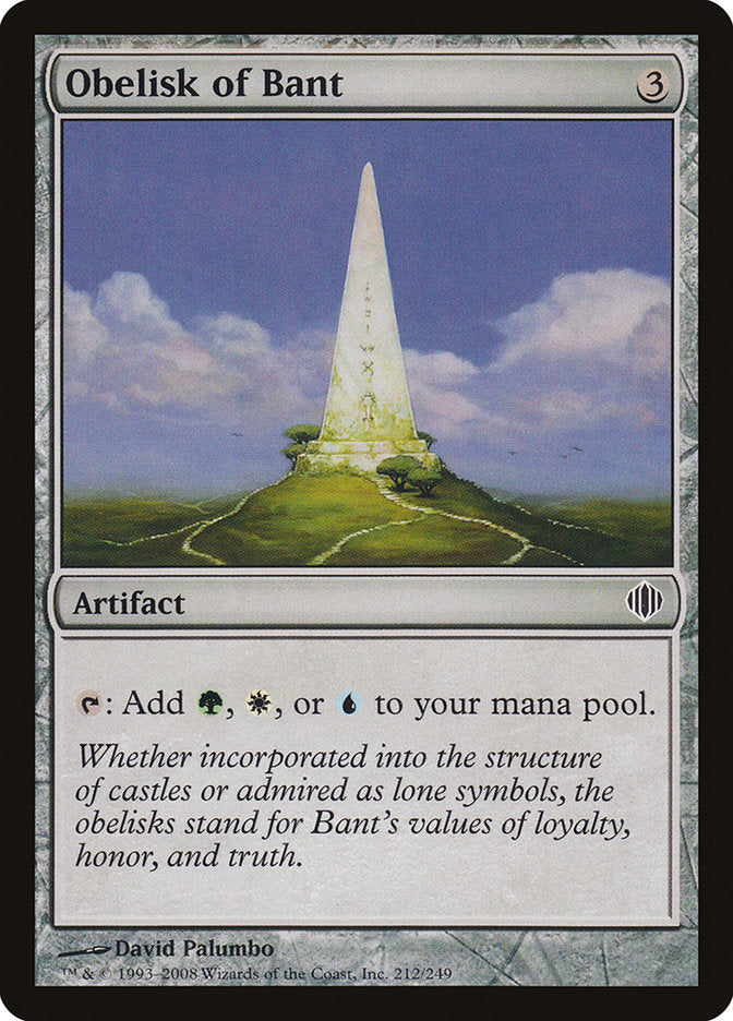 Obelisk of Bant [Shards of Alara] | Yard's Games Ltd