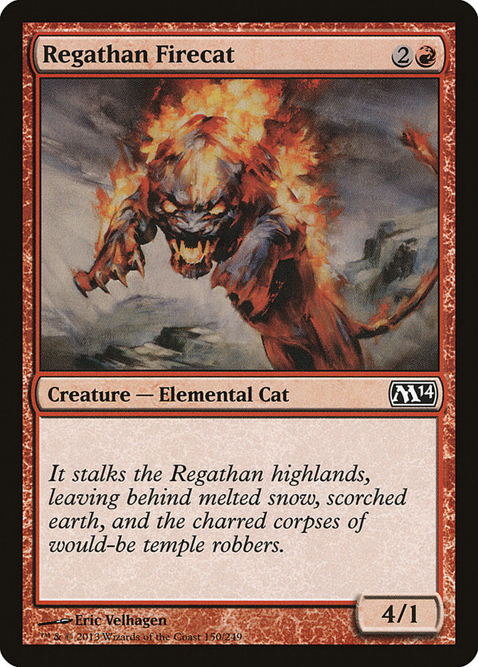Regathan Firecat [Magic 2014] | Yard's Games Ltd