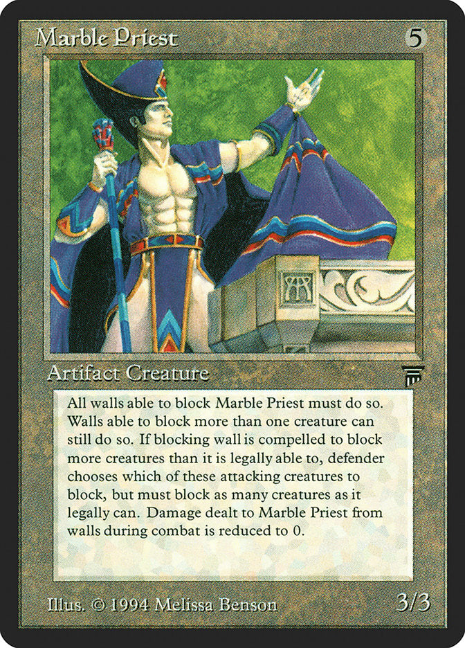Marble Priest [Legends] | Yard's Games Ltd