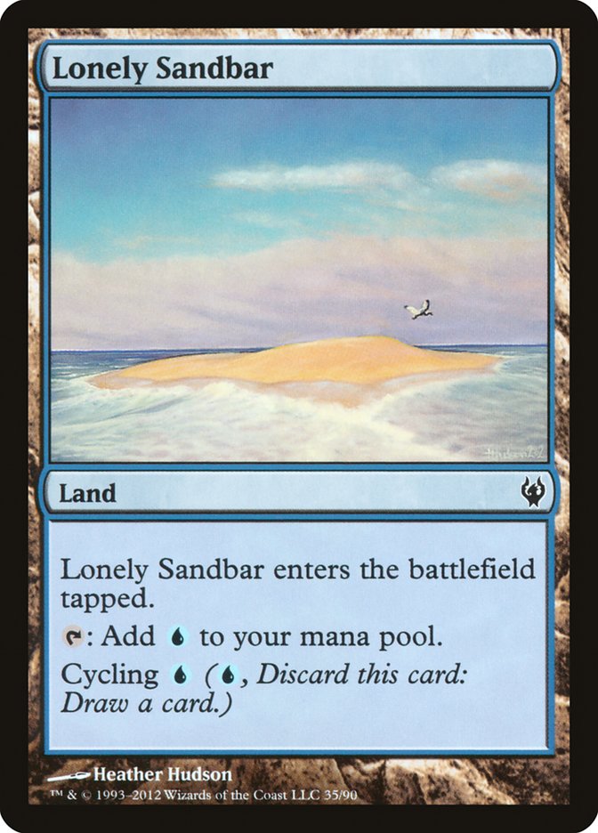 Lonely Sandbar [Duel Decks: Izzet vs. Golgari] | Yard's Games Ltd