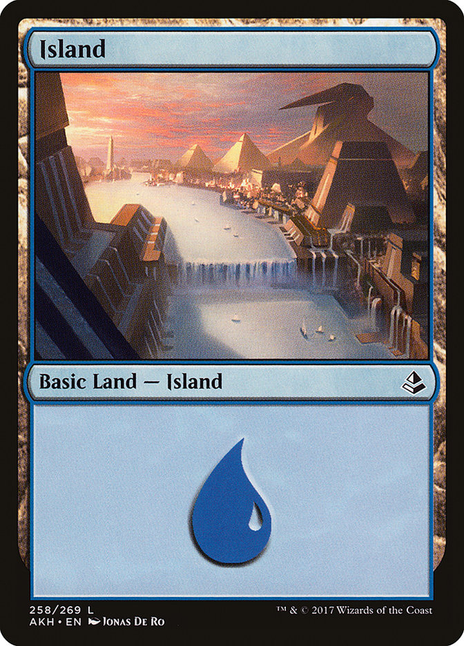 Island (258) [Amonkhet] | Yard's Games Ltd