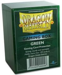 Dragon Shield: Strongbox - Green (Gaming Box) | Yard's Games Ltd