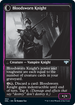 Bloodsworn Squire // Bloodsworn Knight [Innistrad: Double Feature] | Yard's Games Ltd