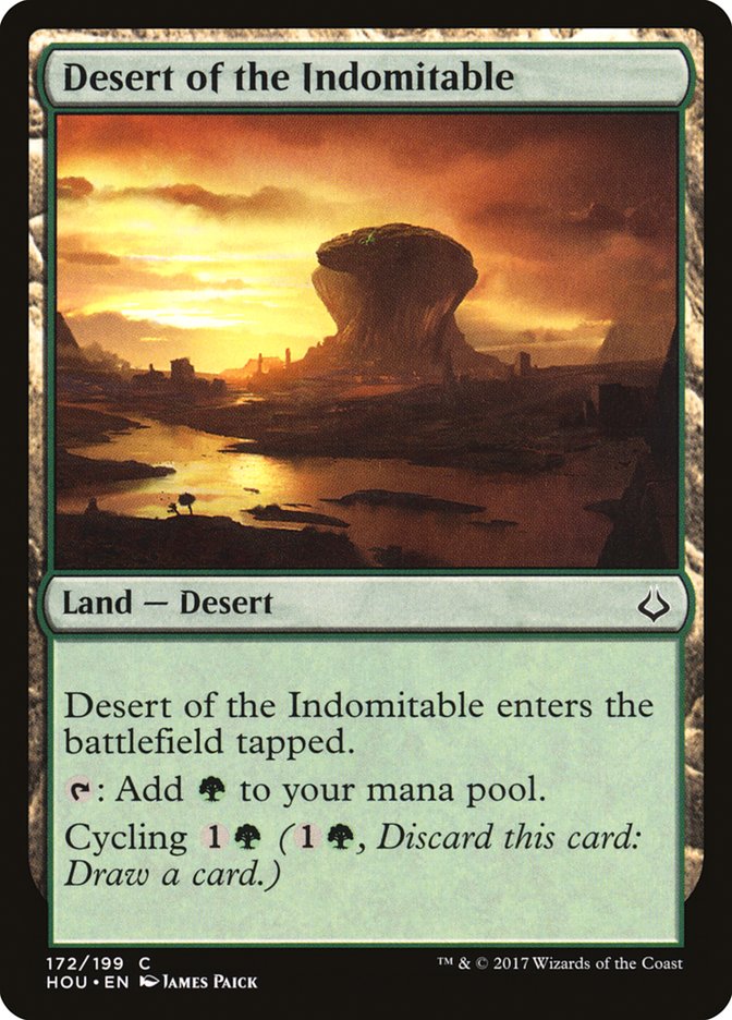 Desert of the Indomitable [Hour of Devastation] | Yard's Games Ltd