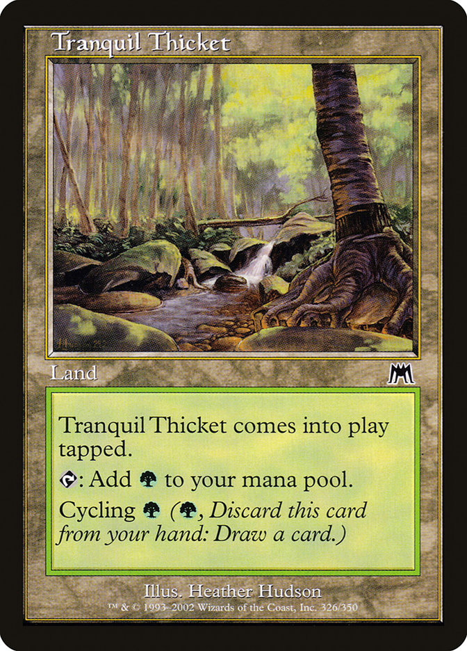 Tranquil Thicket [Onslaught] | Yard's Games Ltd