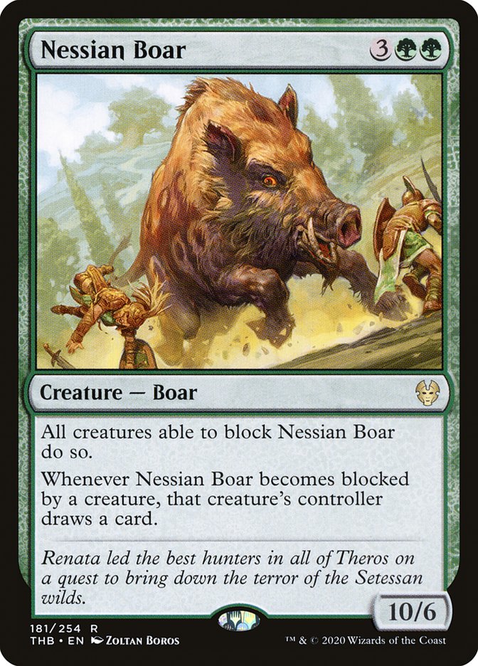 Nessian Boar [Theros Beyond Death] | Yard's Games Ltd