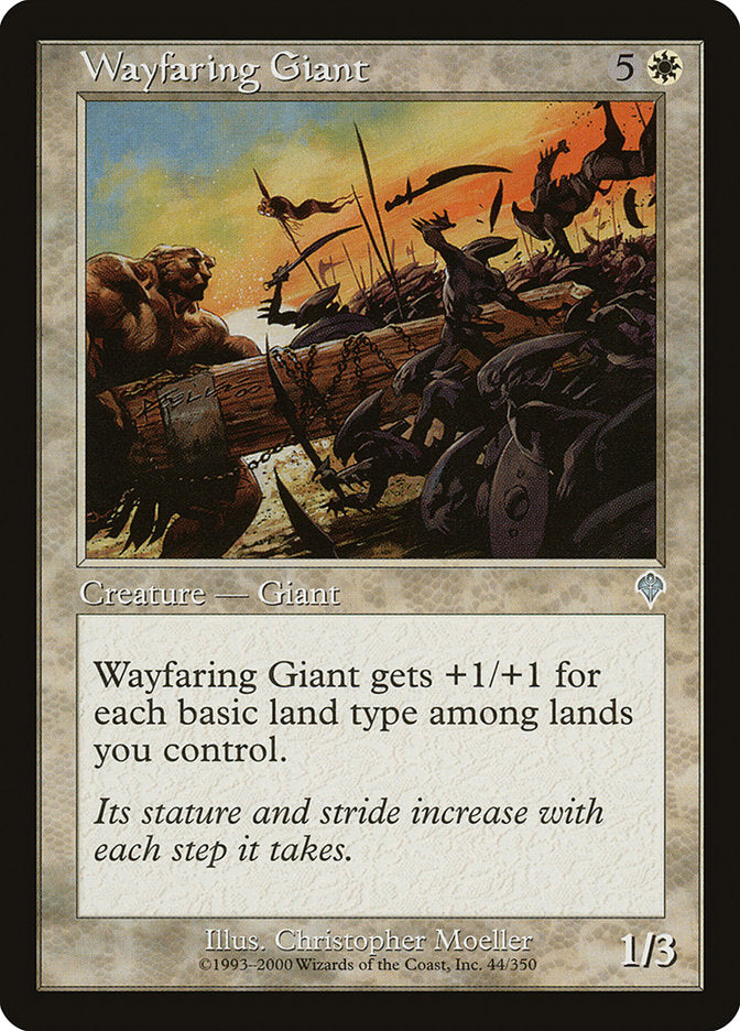 Wayfaring Giant [Invasion] | Yard's Games Ltd