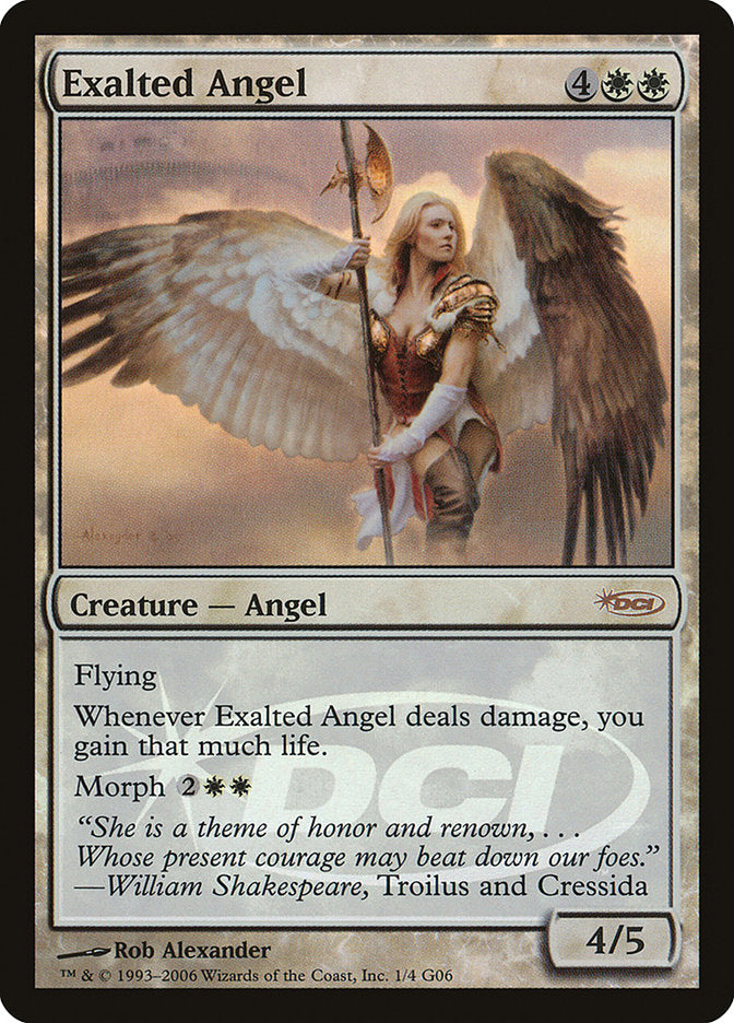 Exalted Angel [Judge Gift Cards 2006] | Yard's Games Ltd