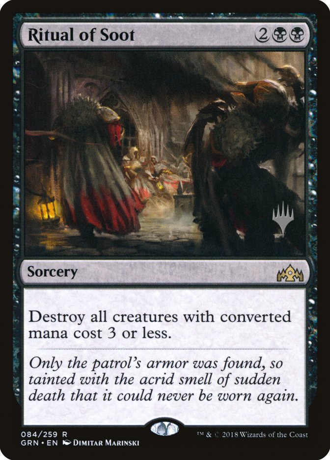 Ritual of Soot (Promo Pack) [Guilds of Ravnica Promos] | Yard's Games Ltd