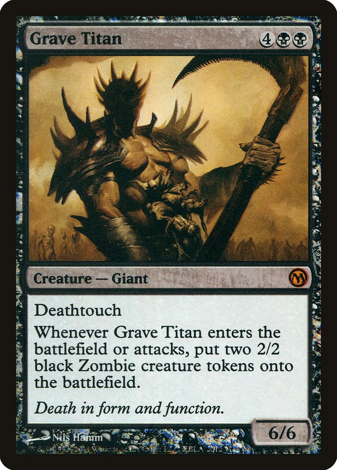 Grave Titan (Duels of the Planeswalkers Promos) [Duels of the Planeswalkers Promos 2011] | Yard's Games Ltd