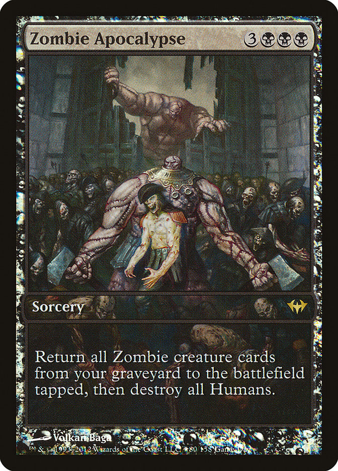 Zombie Apocalypse (Game Day) [Dark Ascension Promos] | Yard's Games Ltd