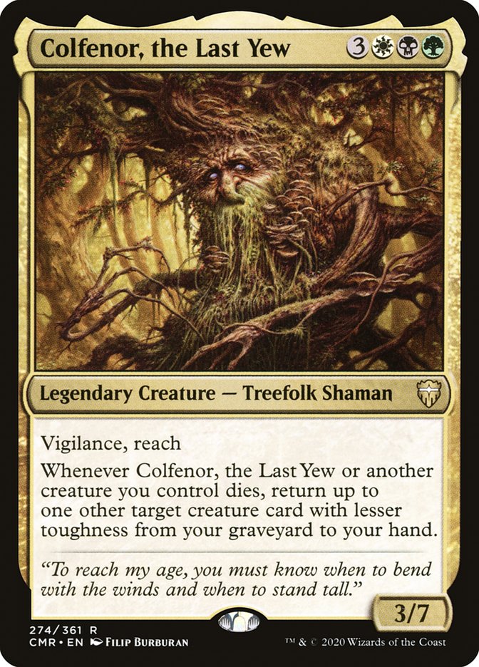 Colfenor, the Last Yew [Commander Legends] | Yard's Games Ltd
