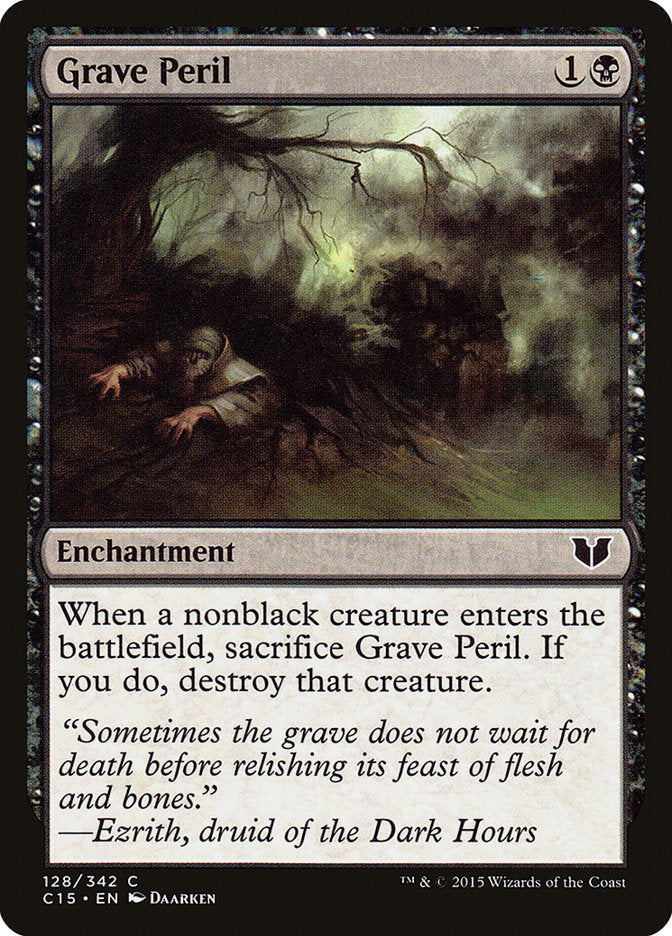 Grave Peril [Commander 2015] | Yard's Games Ltd