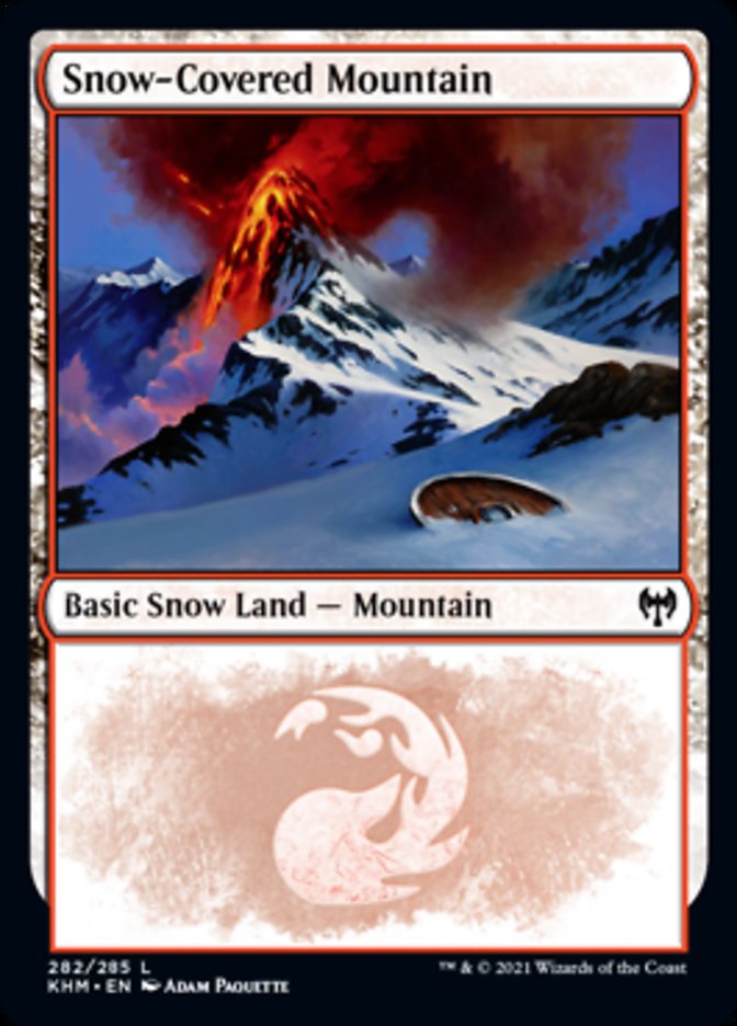 Snow-Covered Mountain (282) [Kaldheim] | Yard's Games Ltd