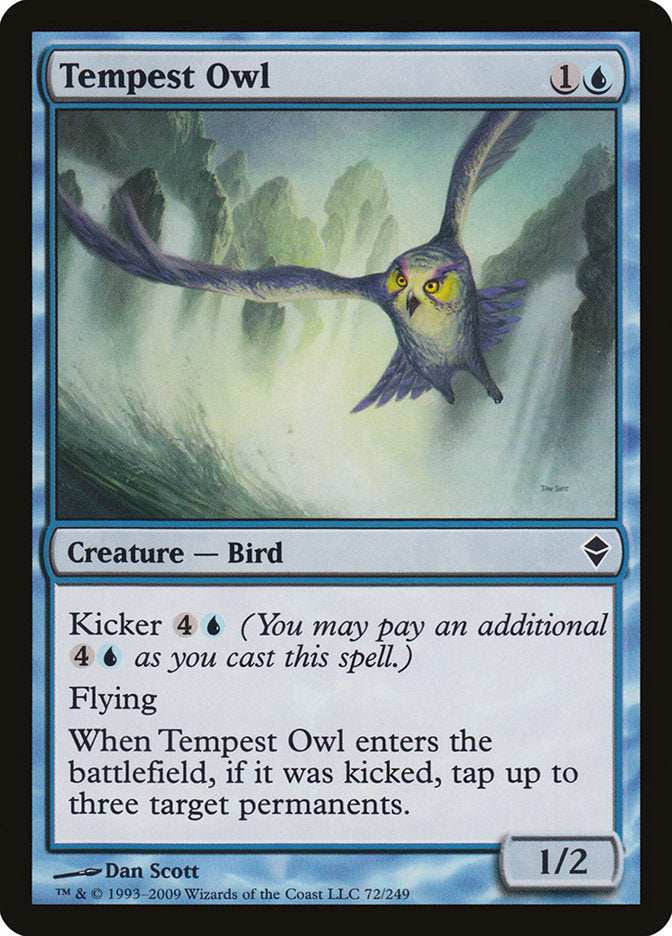 Tempest Owl [Zendikar] | Yard's Games Ltd