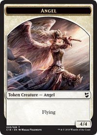Angel // Soldier Double-Sided Token [Commander 2018 Tokens] | Yard's Games Ltd