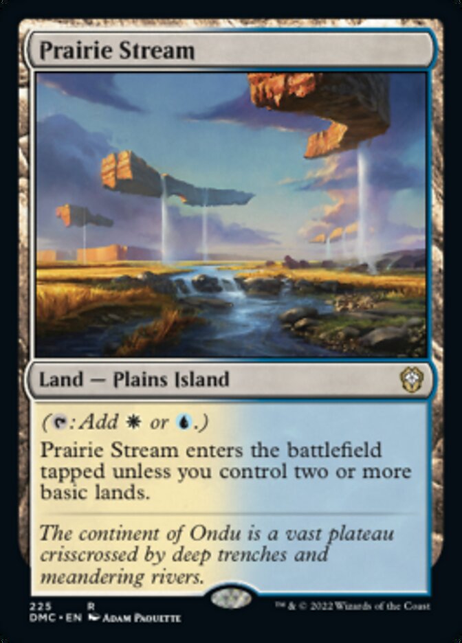 Prairie Stream [Dominaria United Commander] | Yard's Games Ltd