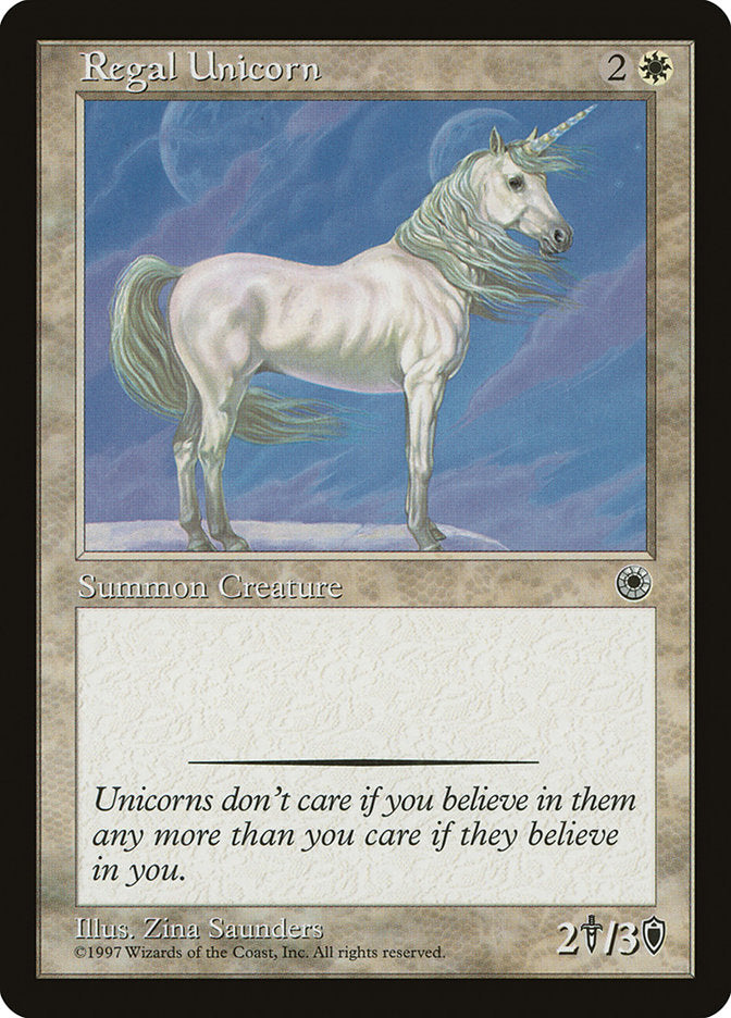 Regal Unicorn [Portal] | Yard's Games Ltd