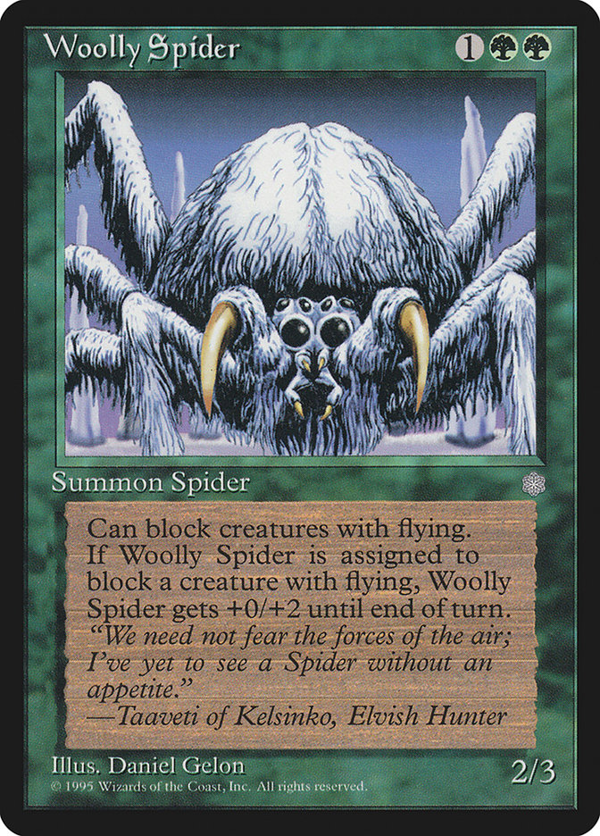 Woolly Spider [Ice Age] | Yard's Games Ltd