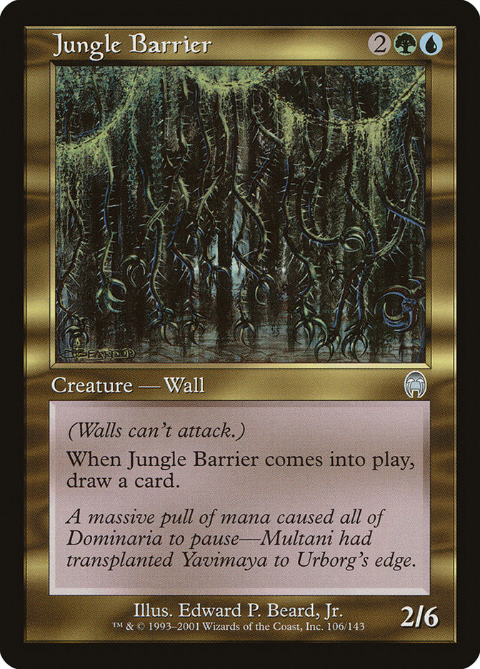 Jungle Barrier [Apocalypse] | Yard's Games Ltd