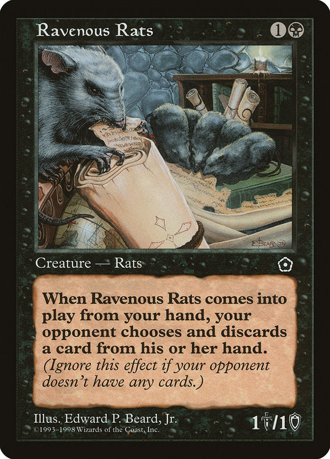 Ravenous Rats [Portal Second Age] | Yard's Games Ltd