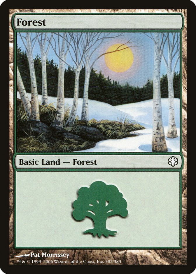 Forest (382) [Coldsnap Theme Decks] | Yard's Games Ltd