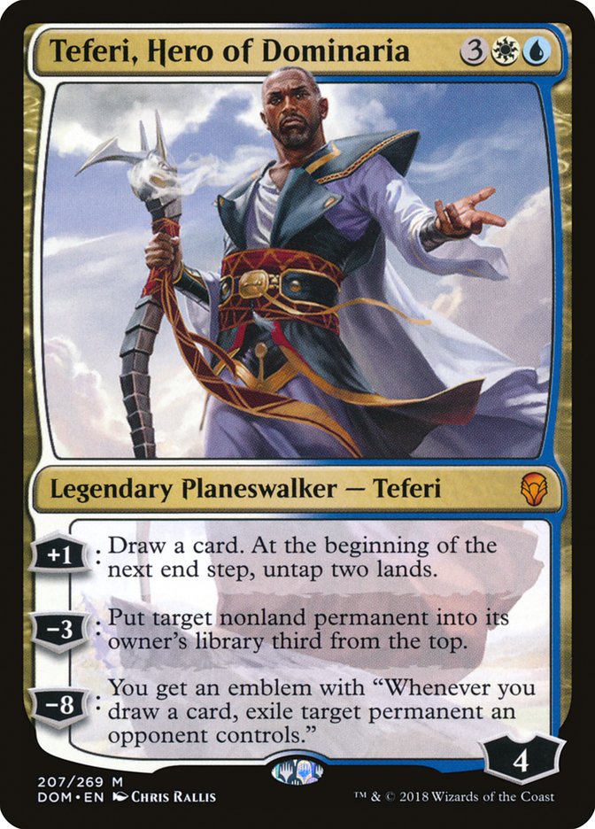 Teferi, Hero of Dominaria [Dominaria] | Yard's Games Ltd