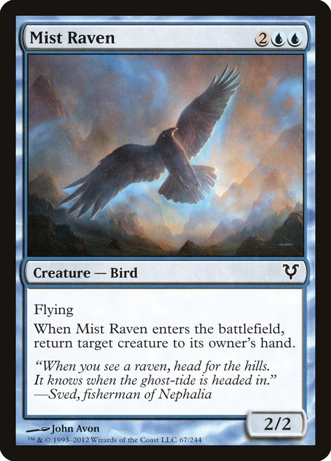 Mist Raven [Avacyn Restored] | Yard's Games Ltd