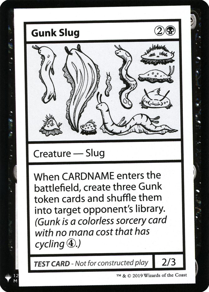 Gunk Slug [Mystery Booster Playtest Cards] | Yard's Games Ltd