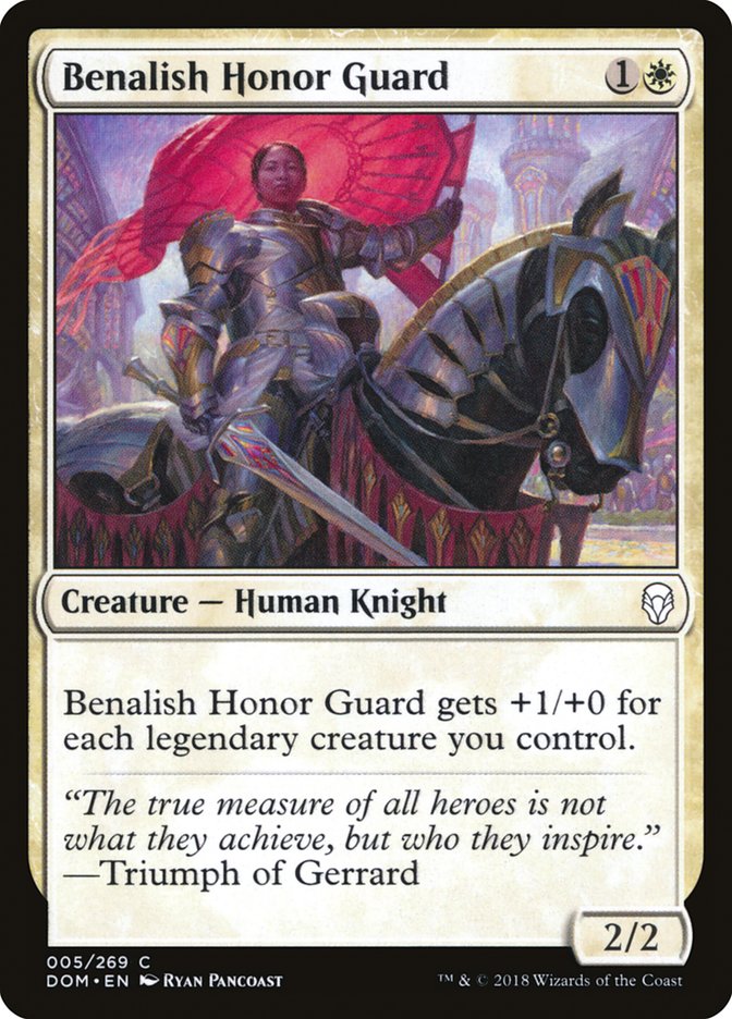 Benalish Honor Guard [Dominaria] | Yard's Games Ltd
