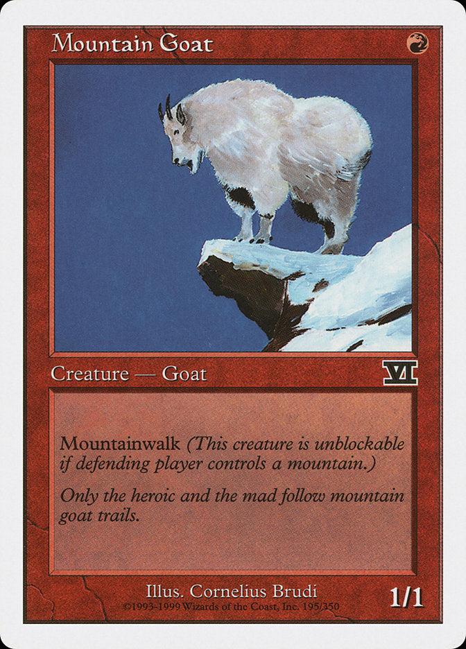 Mountain Goat [Classic Sixth Edition] | Yard's Games Ltd