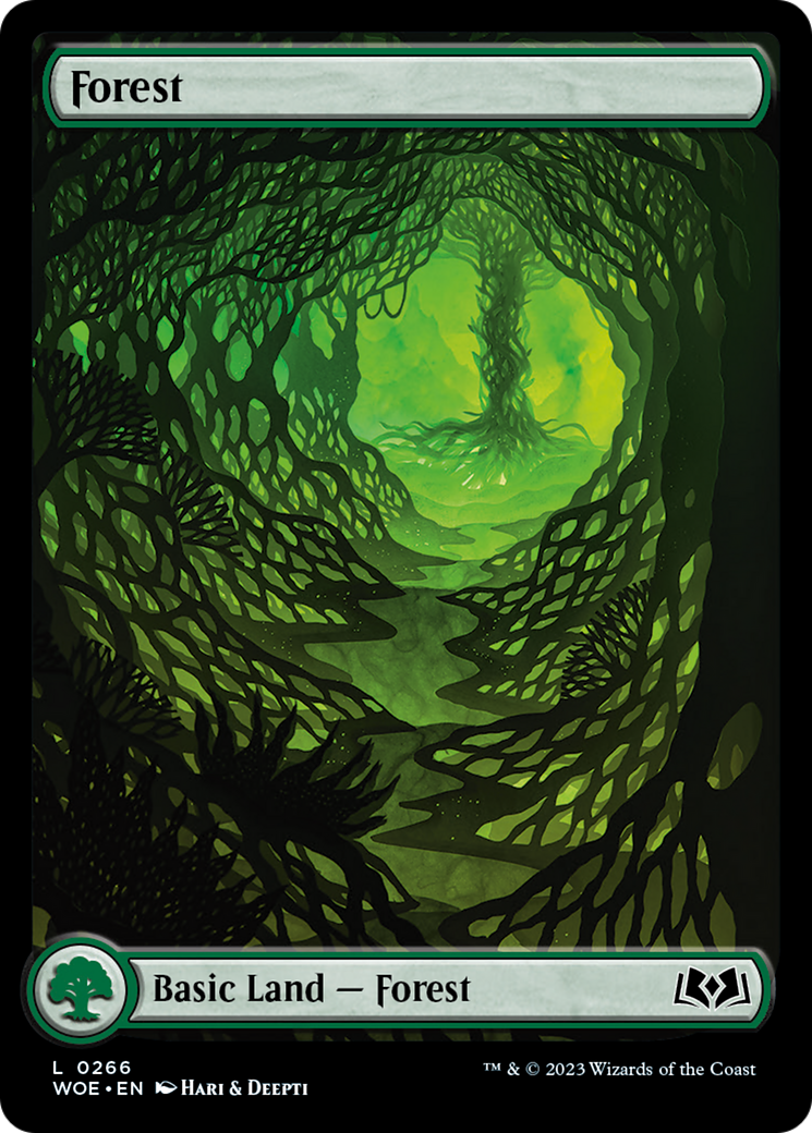 Forest (266) (Full-Art) [Wilds of Eldraine] | Yard's Games Ltd