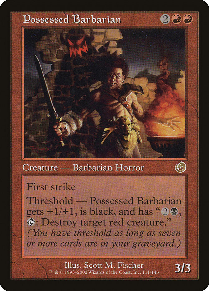 Possessed Barbarian [Torment] | Yard's Games Ltd
