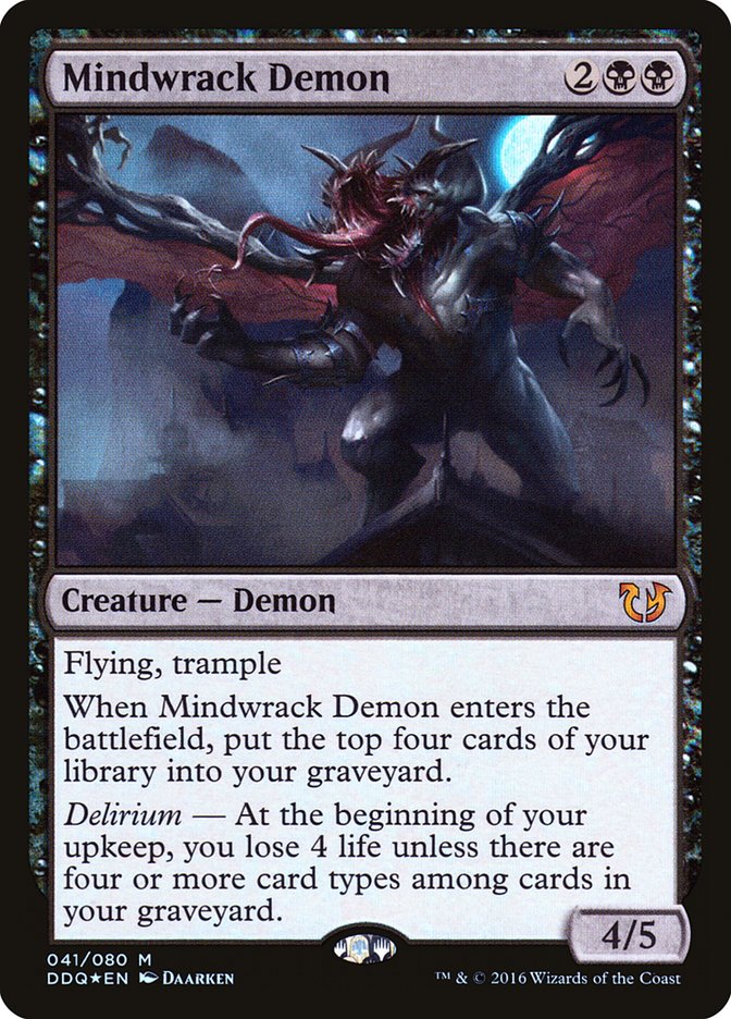 Mindwrack Demon [Duel Decks: Blessed vs. Cursed] | Yard's Games Ltd