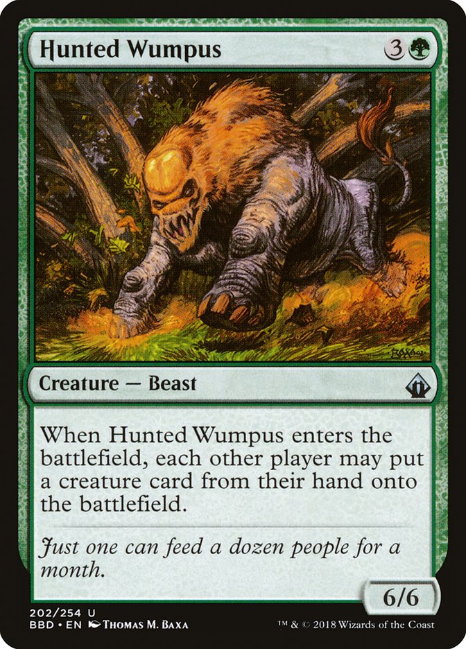 Hunted Wumpus [Battlebond] | Yard's Games Ltd