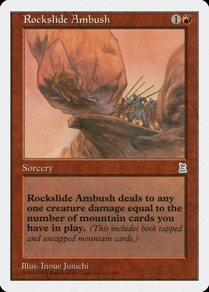 Rockslide Ambush [Portal Three Kingdoms] | Yard's Games Ltd