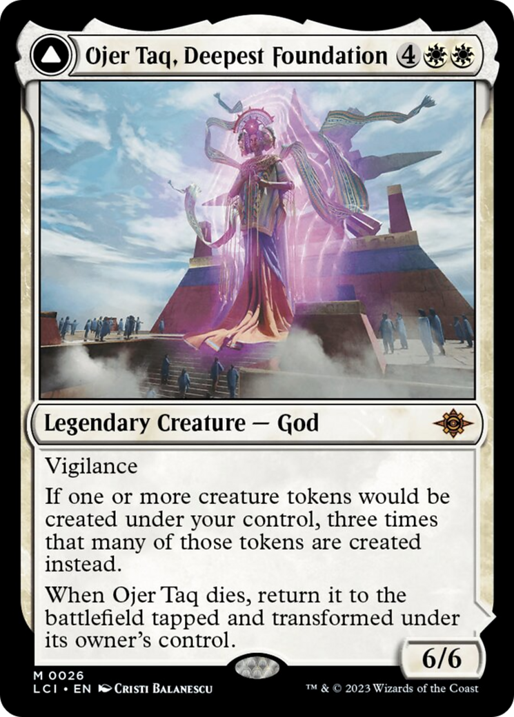 Ojer Taq, Deepest Foundation // Temple of Civilization [The Lost Caverns of Ixalan] | Yard's Games Ltd