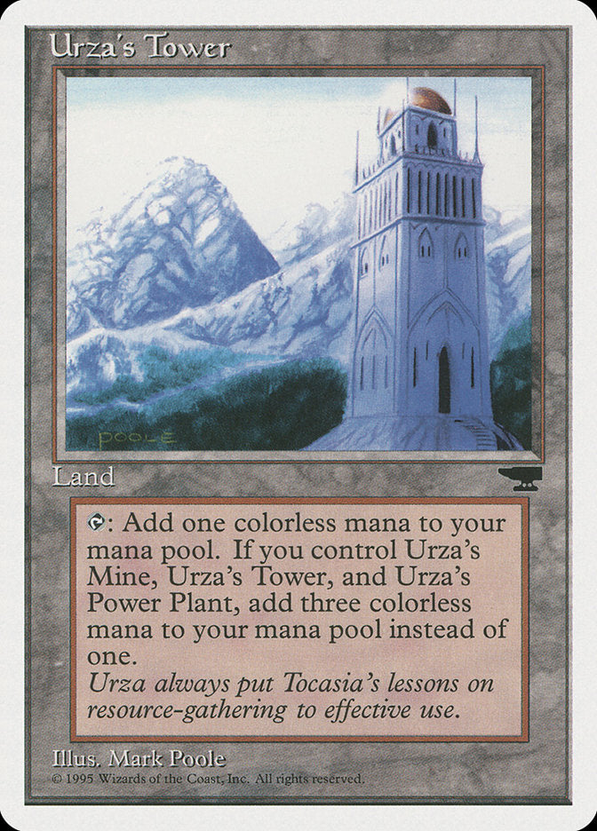 Urza's Tower (Mountains) [Chronicles] | Yard's Games Ltd