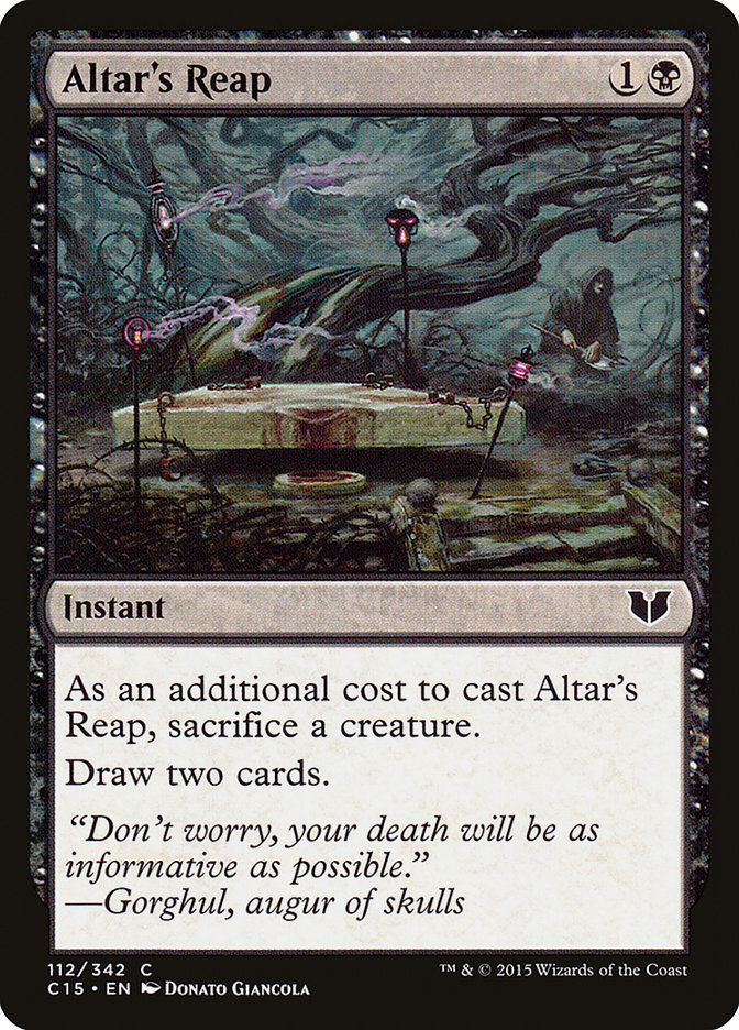 Altar's Reap [Commander 2015] | Yard's Games Ltd