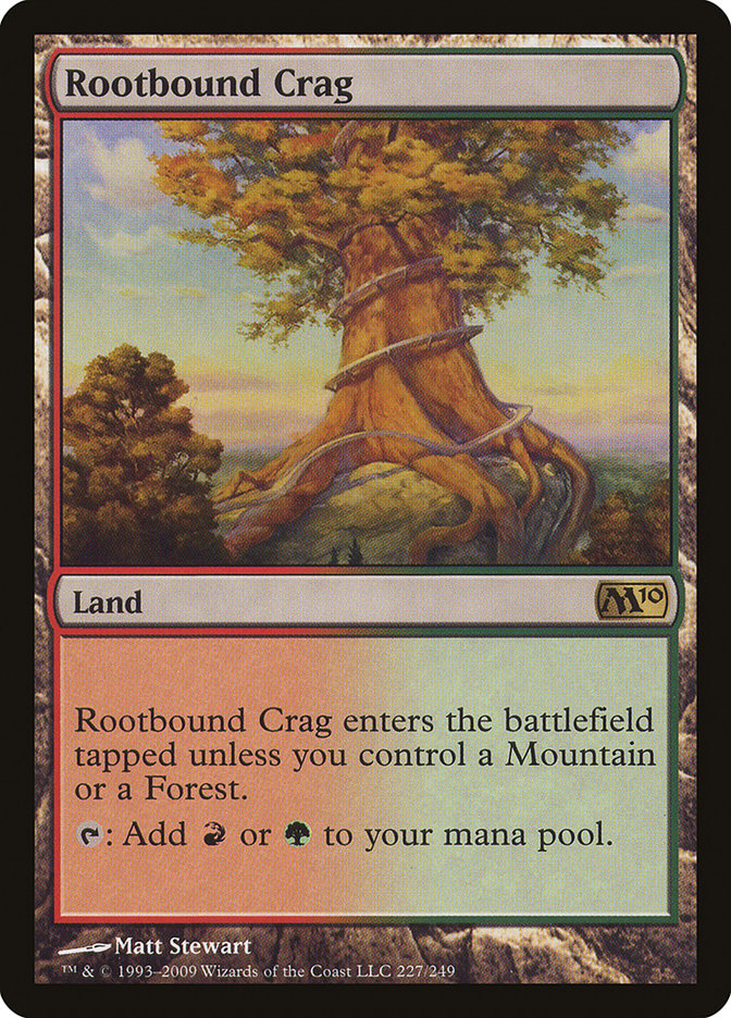 Rootbound Crag [Magic 2010] | Yard's Games Ltd
