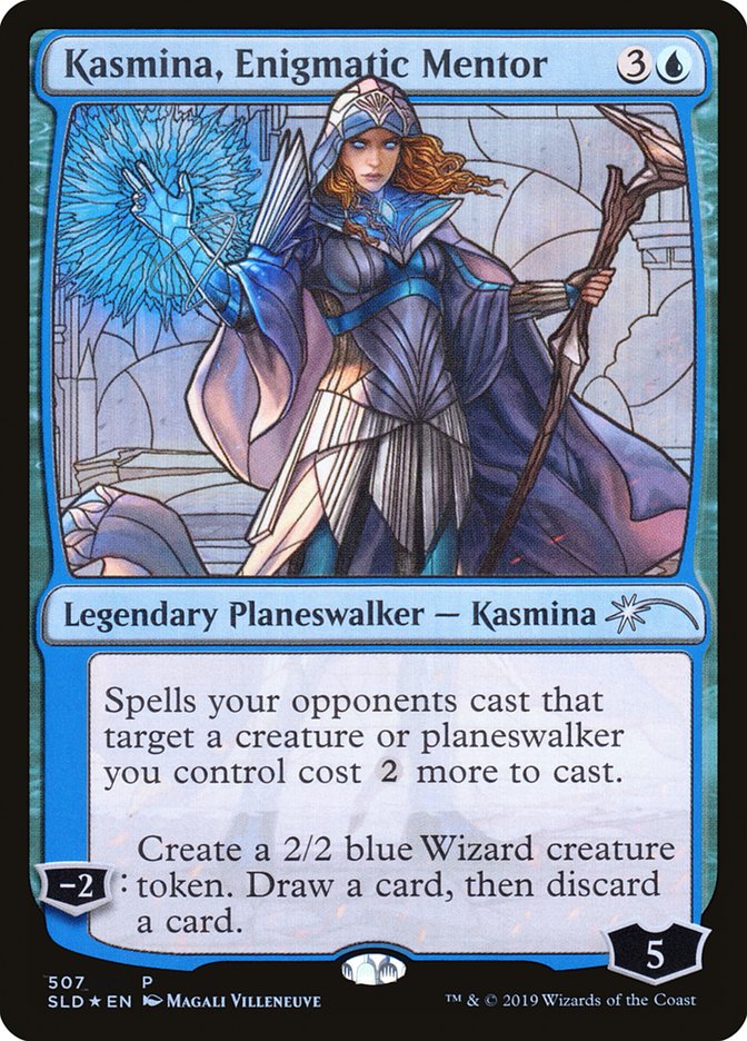 Kasmina, Enigmatic Mentor (Stained Glass) [Secret Lair Drop Promos] | Yard's Games Ltd