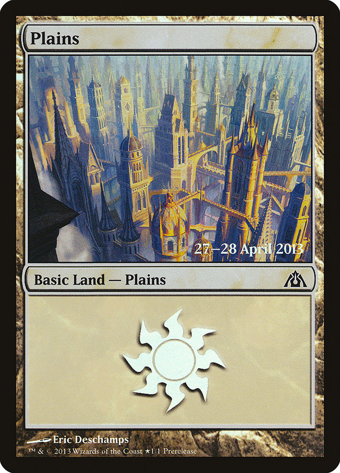 Plains (157) [Dragon's Maze Prerelease Promos] | Yard's Games Ltd