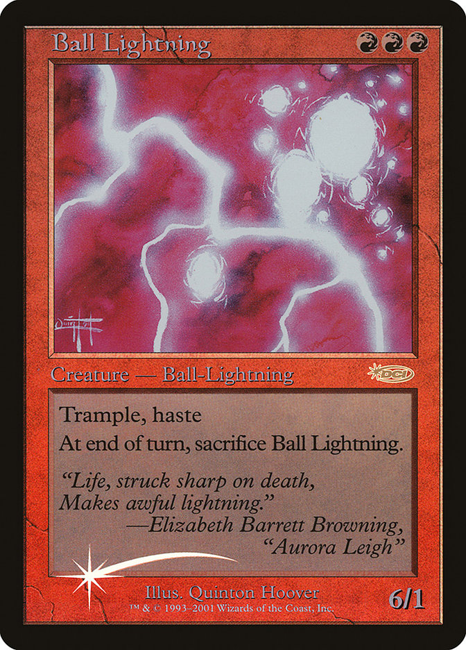 Ball Lightning [Judge Gift Cards 2001] | Yard's Games Ltd