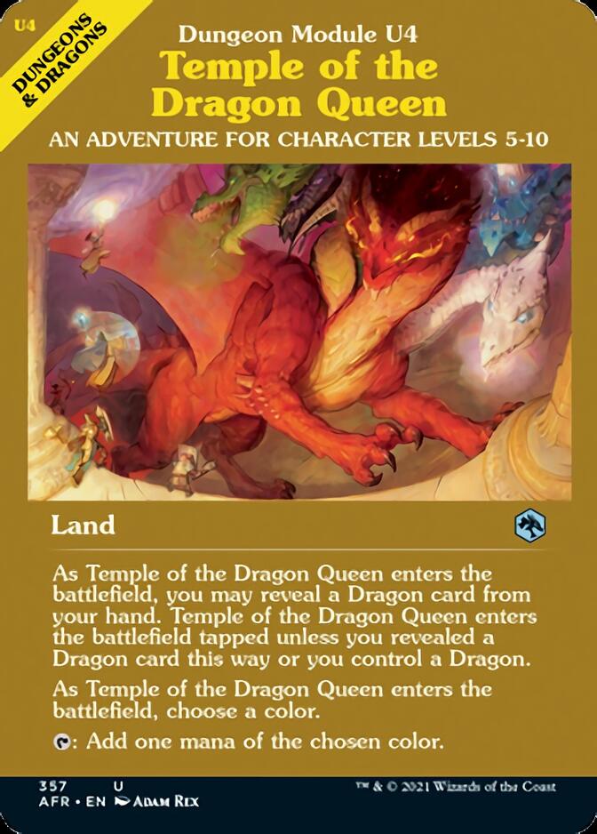Temple of the Dragon Queen (Dungeon Module) [Dungeons & Dragons: Adventures in the Forgotten Realms] | Yard's Games Ltd